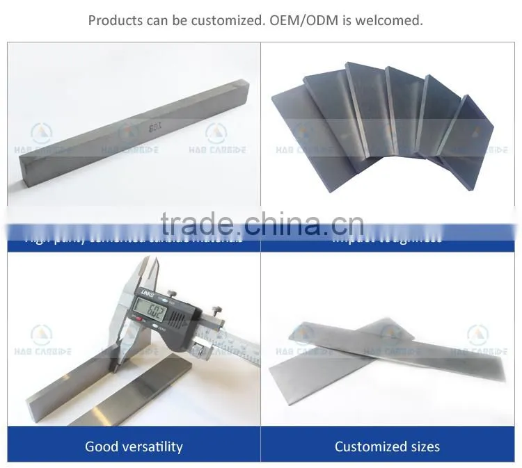 high precision hard alloy plate