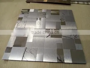 new style strip mixed color mosaic for indoor