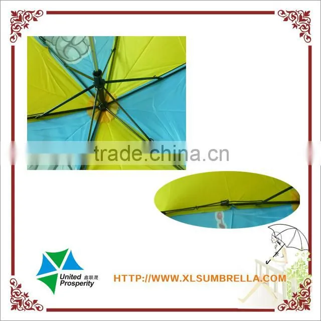 happy smile face bottle gift kids umbrella