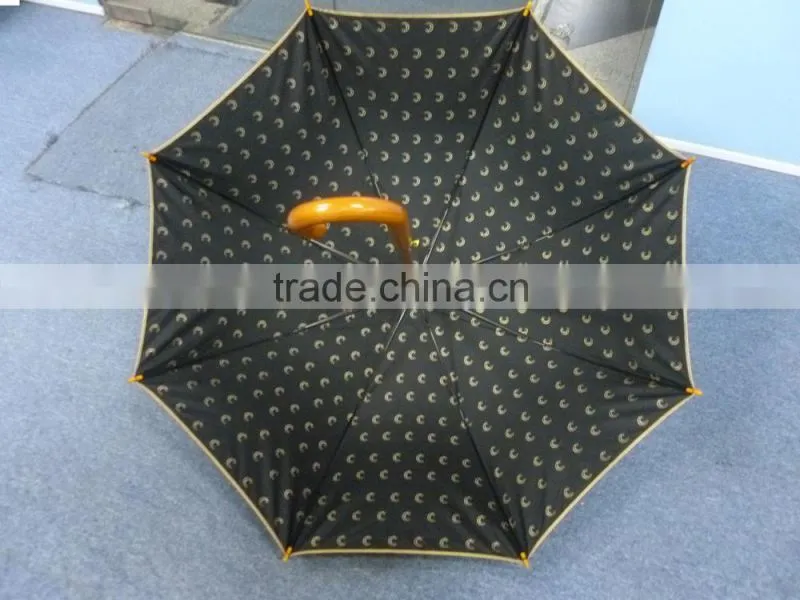 23 inches pongee materails automatic open umbrella