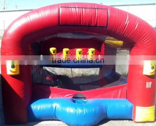 exciting inflatable air shooting game,inflatable ping-pong ball,inflatable shooting game