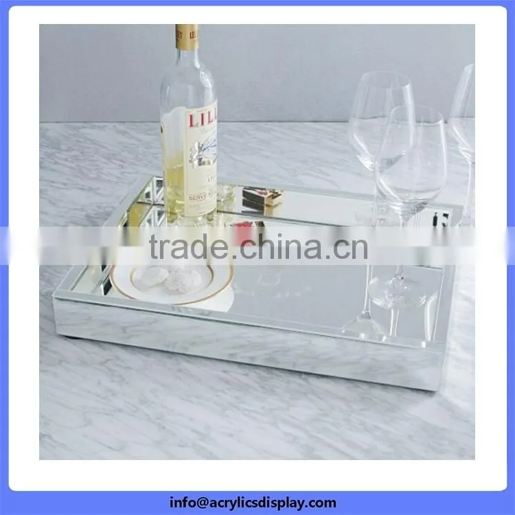 Practical super quality transparent acrylic trays