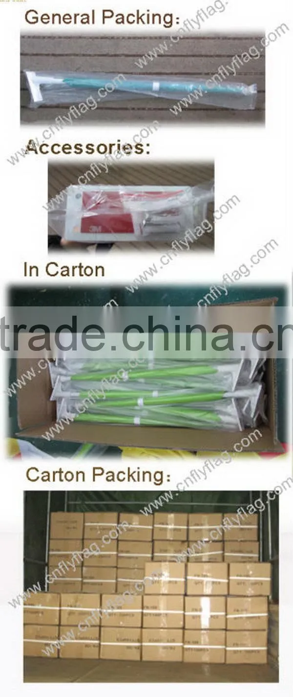Top level latest free design car flag window clips