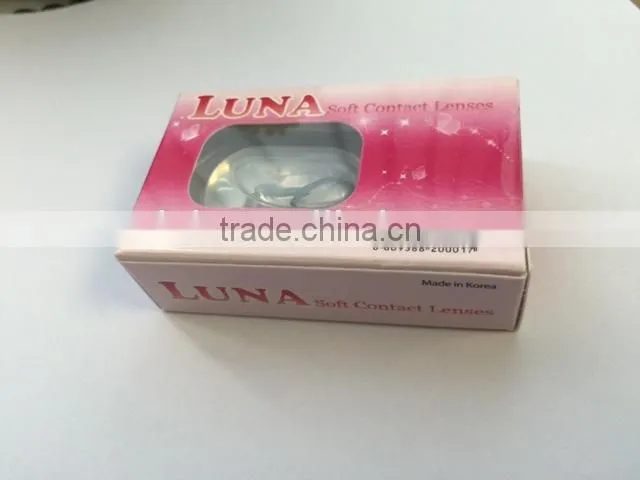 New products south korea EOS LUNA Ice II hazel cosmetic lenses