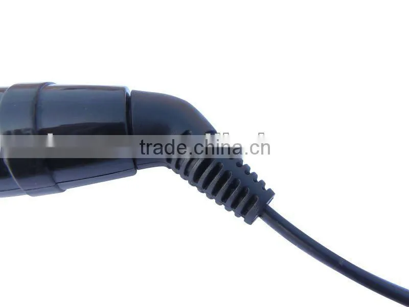 Top quality professional golden LCD triple barrel wave iron