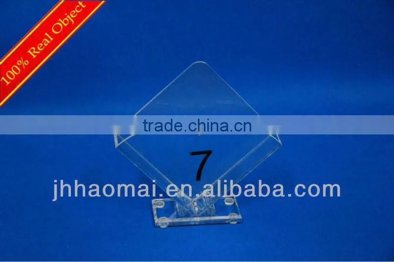 2013 Most Eyes Catching Fashionable Design Clear Acrylic Tissue Holder For Hotel And Coffee House Use