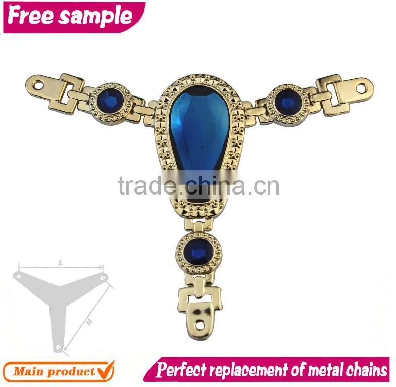 TPU material T shape beach shoe chain