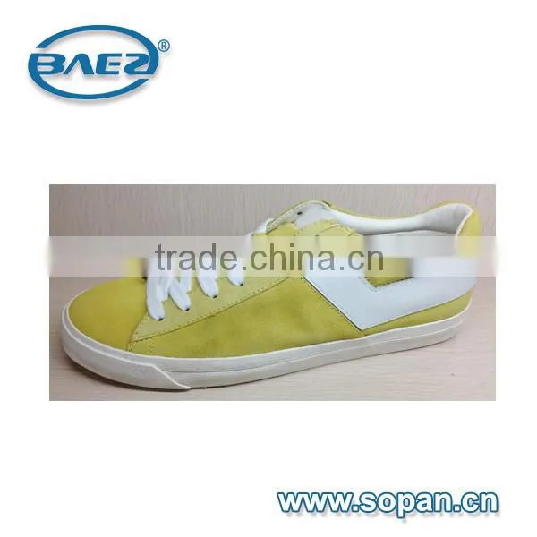new arrival fist grain leather vulcanized shoe