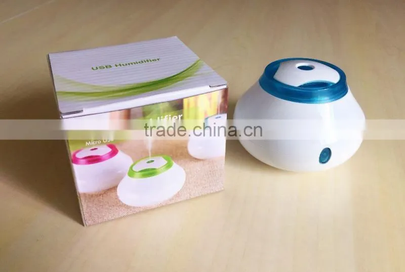 Promotional Gift USB Desktop Mini USB Air Humidifier,Portable mini usb humidifier