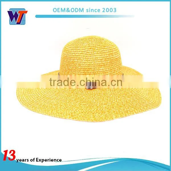Wholesale new design hawaiian paper straw hat