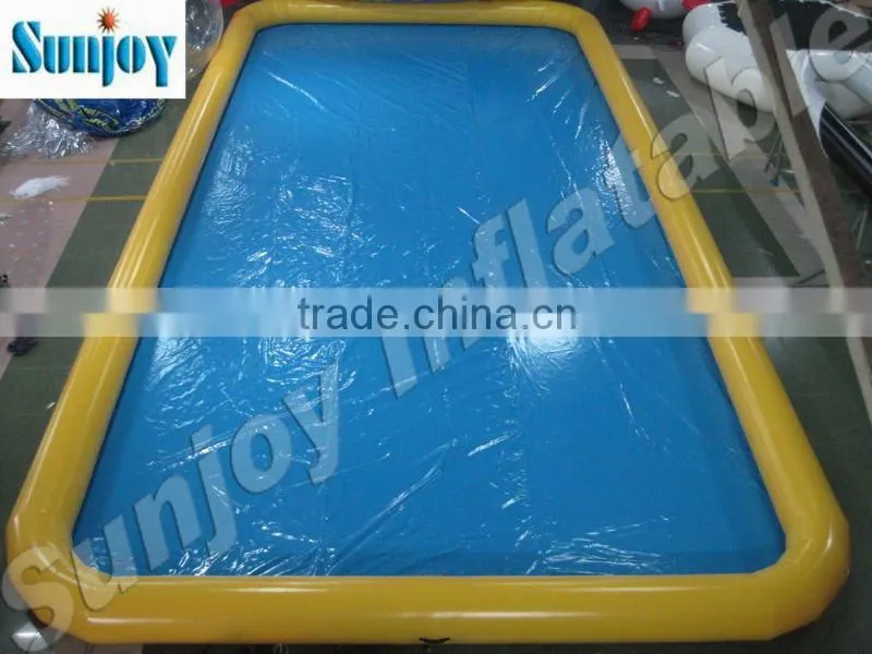 Sunjoy inflatable hot sale large 0.9mm PVC inflatable adult swimming pool