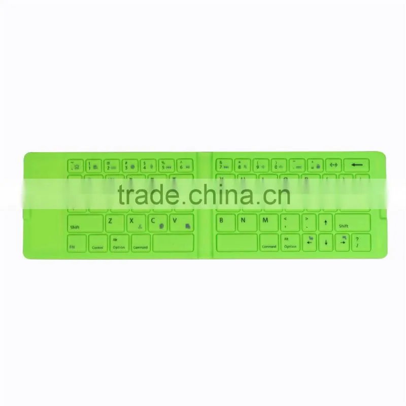 Gtide wireless silicone folding bluetooth keyboard for tablet pc with high quality