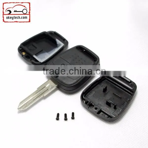 Auto n issan key N issan bluebird 1 button remote key shell for n issan key fobs