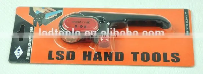 PG-5 Ratchet Cable Stripper, Circle Cable Stripping Tool, cable skninning plier
