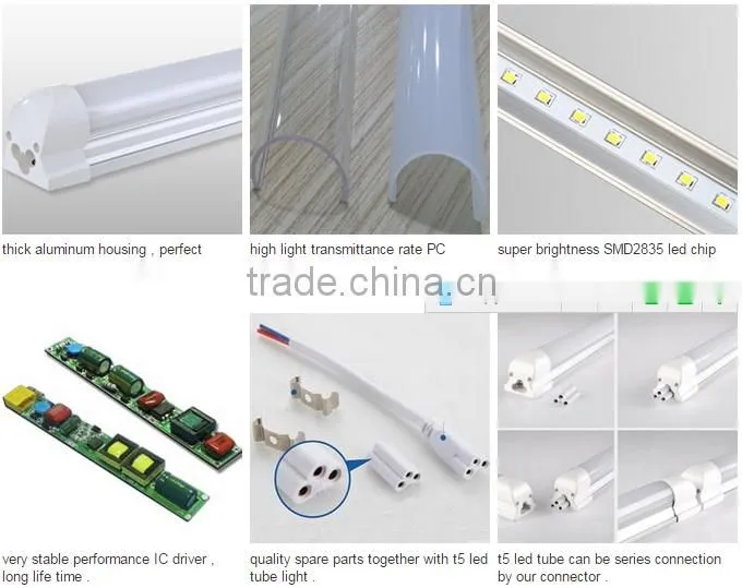 1200mm 1500mm 4ft/5ft led linear light 18w/23w 220v integrated t5 led tube lighting with 3 years