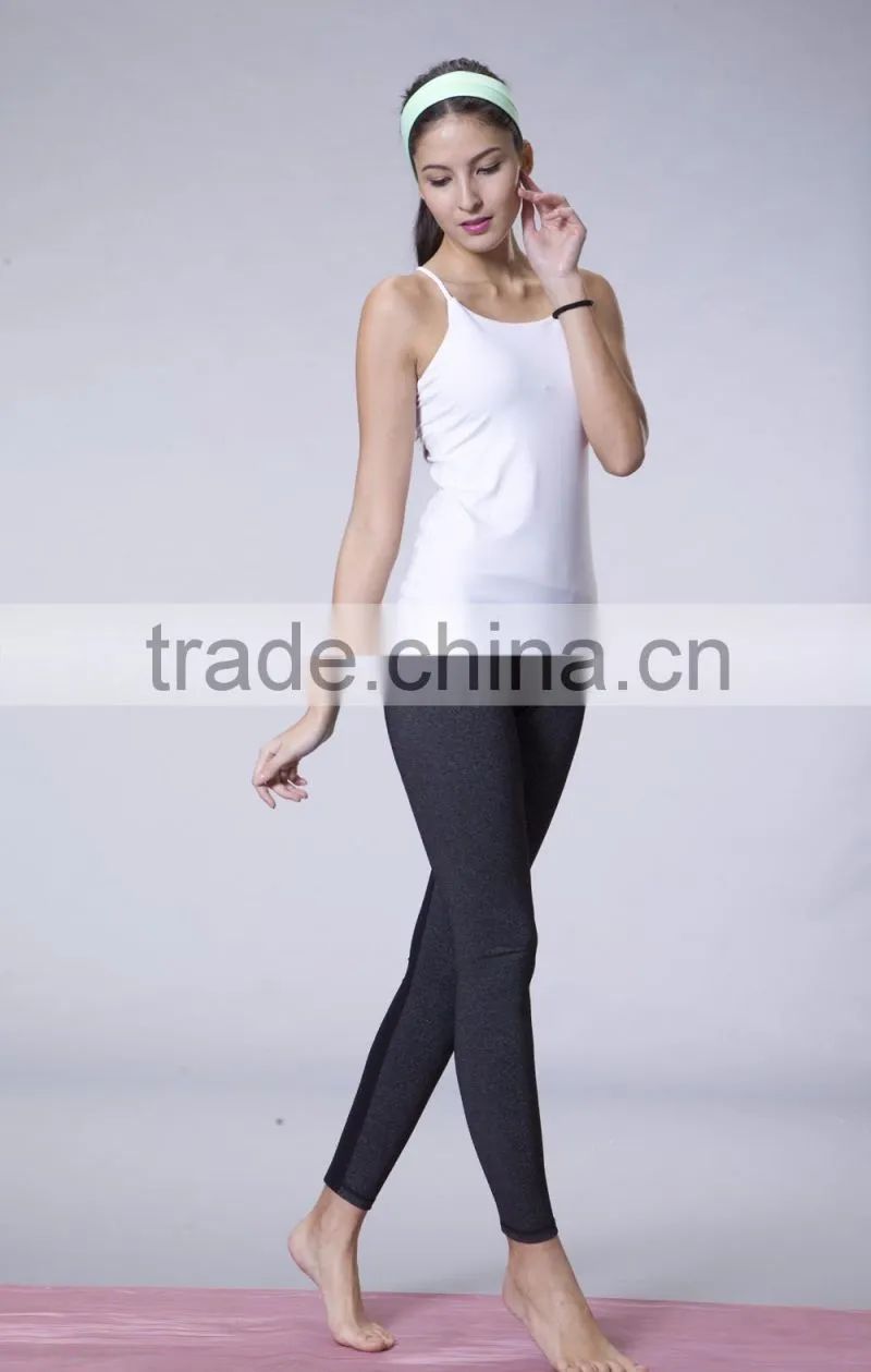 Simple Style Breathable Quick Dry Women Workout Tank Sports Cami