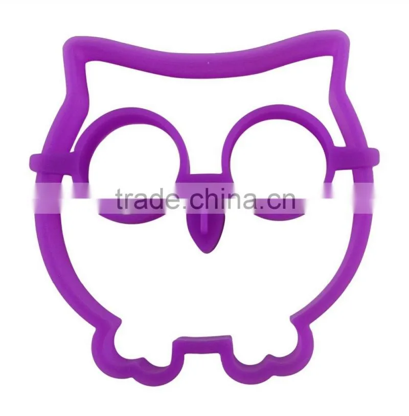 Lovely multi shaped Silicone Egg Mold Fried Egg Maker