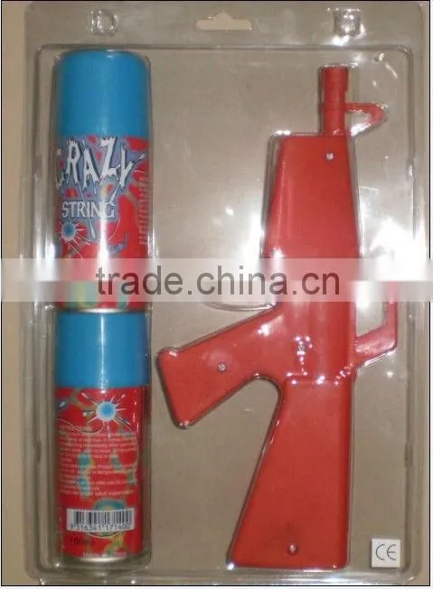 Party String Toy-Gun,Silly Crazy Party Spray String Gun