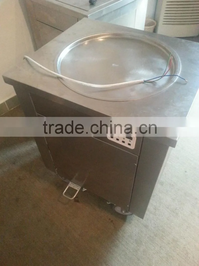 roll fry ice cream machine ice cream fried machine flat pan fried ice cream machine
