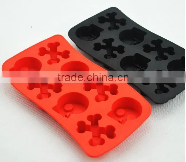 Skull Silicone cookies mold,Alibaba China cake mold,ice mold
