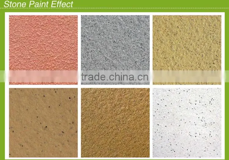 Berocks water Based texture stone effect paint/fleck stone spray paint