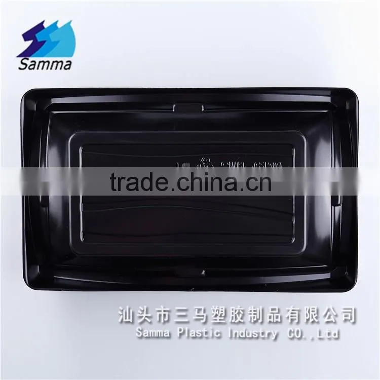 SM1-6120A Disposable Plastic sushi tray, food packaging tray,food grade packaging trays ,plastic packing box