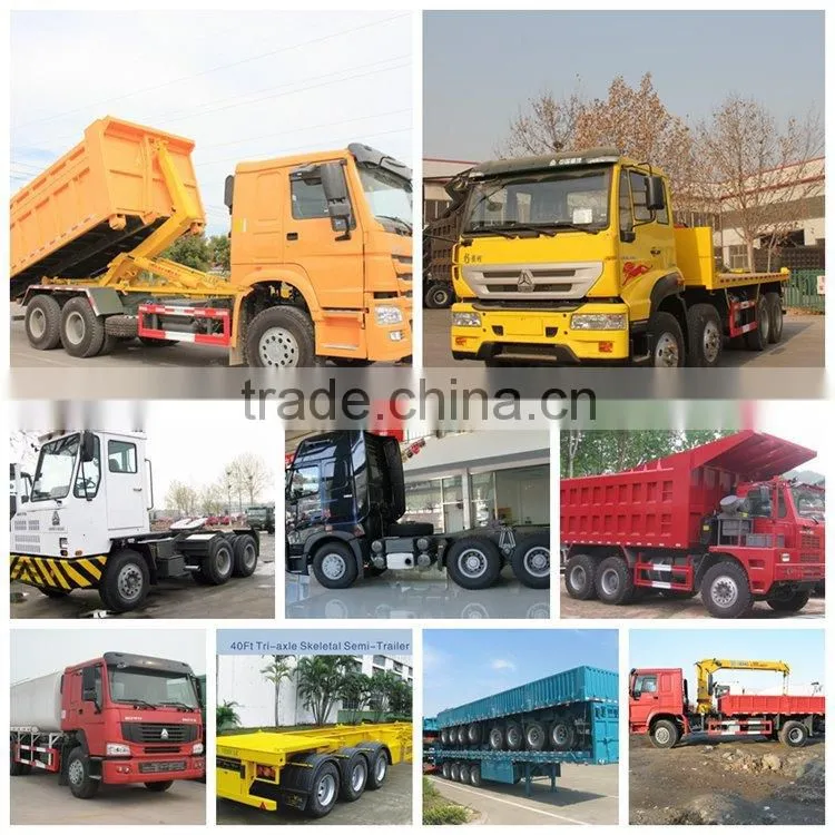 China Made Africa Use 40t Dump Truck Trailer