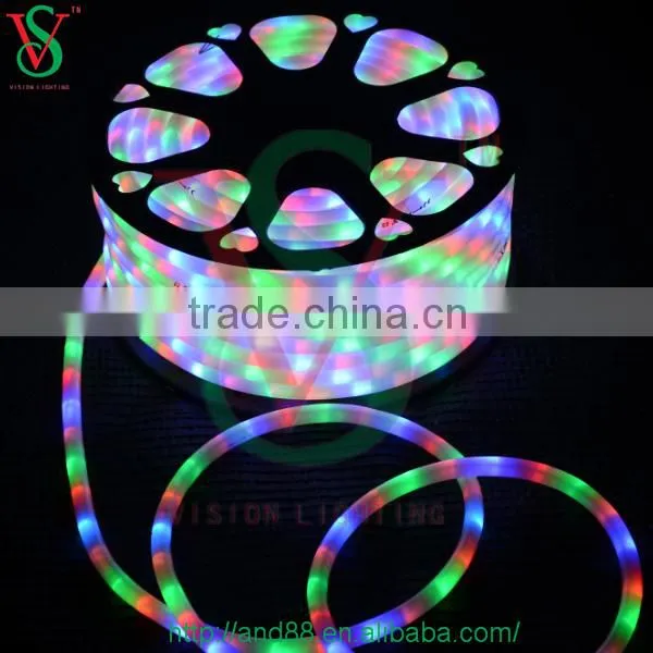 RGB Round dimmable led rope lights for christmas ornament