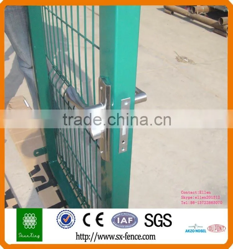 Alibaba China trade assurance ISO9001 mesh fencing gate