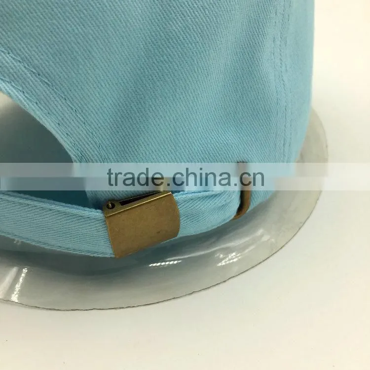 Customized 6 panel 3D Embroidered Baseball Cap manufacture