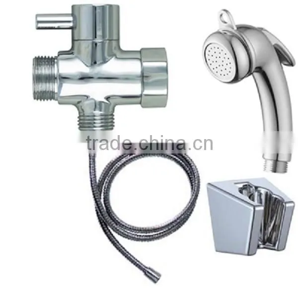 Premium Hand Held Bidet Sprayer Baby Cloth Diaper Sprayer Bathroom Toilet Attachment Hose Kit
