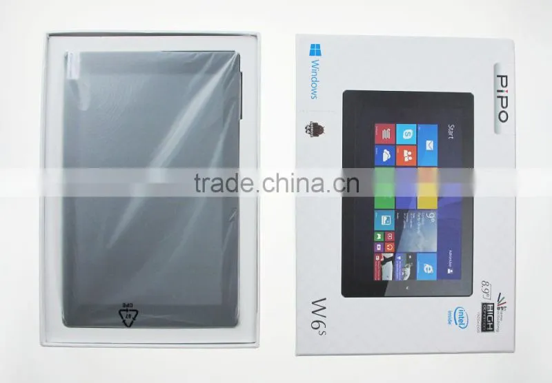 Wholesale Cheap PiPo W6S intel Z3537F Quad Core 8.9 inch 1920*1200 2GB + 64GB Dual Boot 3G Phone call Tablet PC