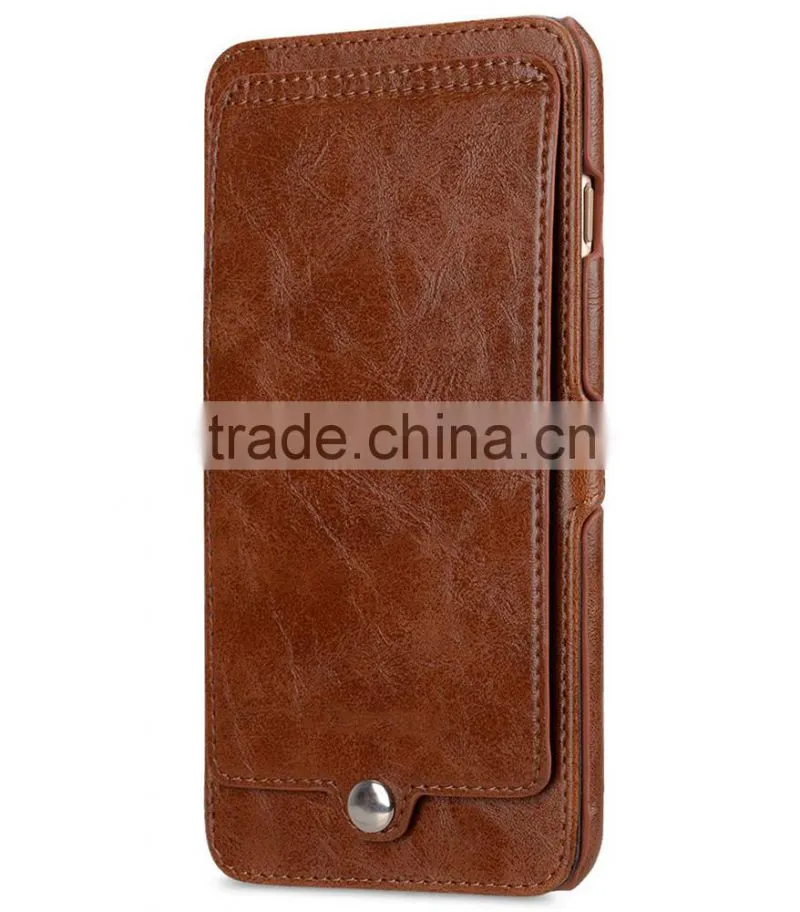 Newly Brown Pocket Book Type PU Leather Case for Apple iPhone 7 Plus(5.5")