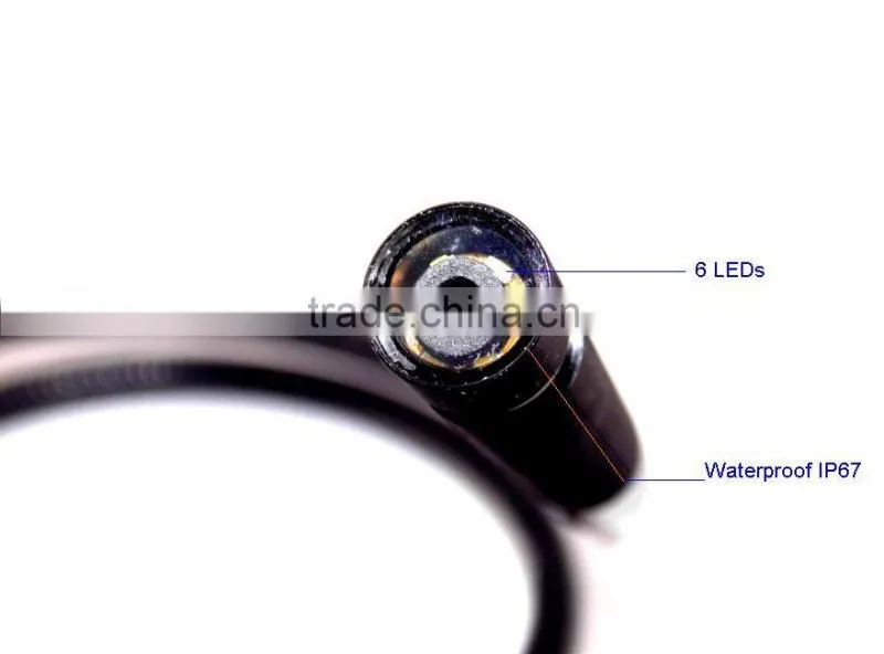 Wifi HD camera 10mm Hard tube Waterproof Gooseneck Borescope wifi Video Inspection endoscope camera
