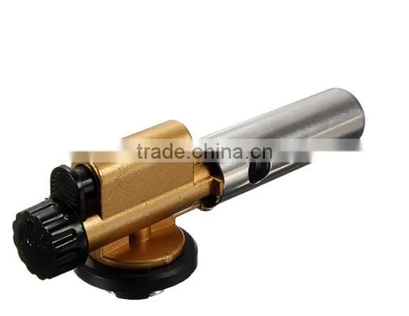 Gas Torch Flamethrower Butane Burner Automatic Ignition Baking Welding BBQ Camping Outdoor Flame Gun