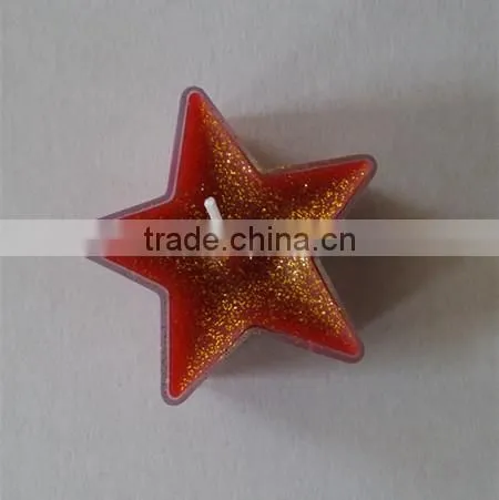 mini paraffin glier tea light candle