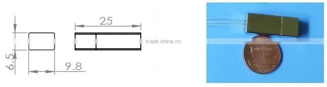 Ultra-low insertion loss Mini 1X4 100GHz DWDM Next-Generation PON and DWDM transceivers