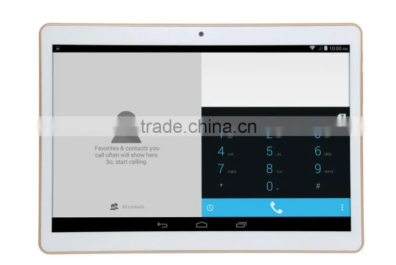 2015 New 9.6" IPS MTK6582 Quad core Android 4.4 tablet pc built in 3g