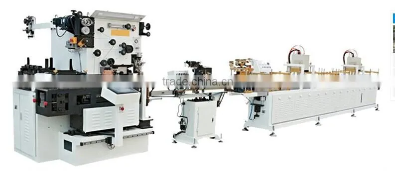Fully Automatic Seam Welder Welding Making Machine To Petrol Drum Paint Oil Tin Can Pail Making Line