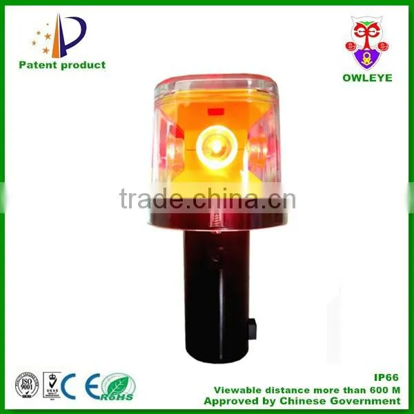 synchronous flash solar beacon warning light receive Japan JJY60 radio signal
