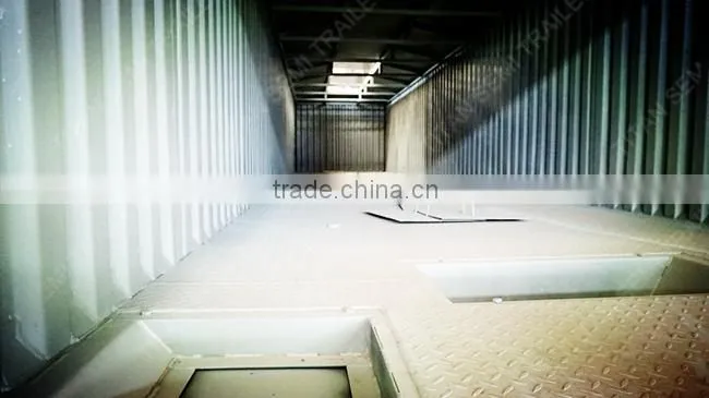TITAN Special Transportation Bulk Grain Bin Trailer
