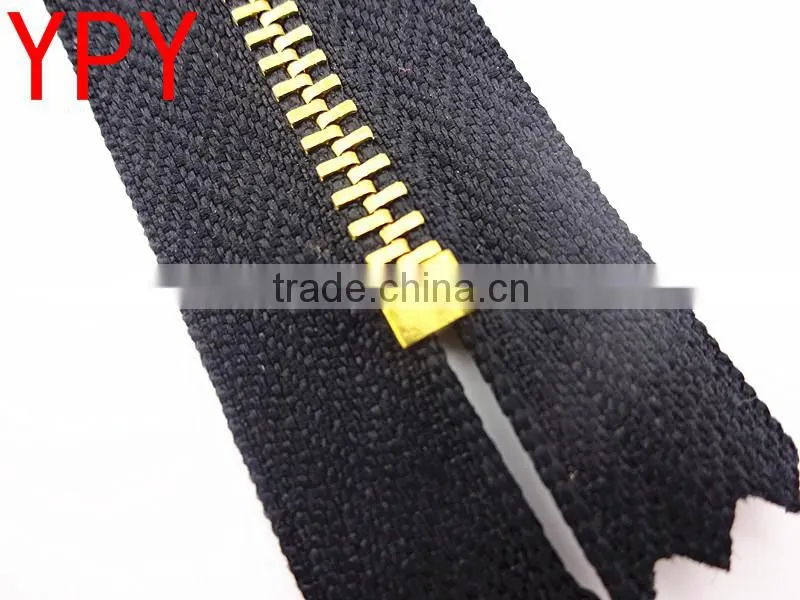 top sale 3#5# brass zipper with cheap price