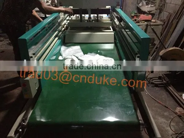 GBDE-600 Model Four Lines High Speed PE T-shirt Bag Cutting Bag Plastic Machine