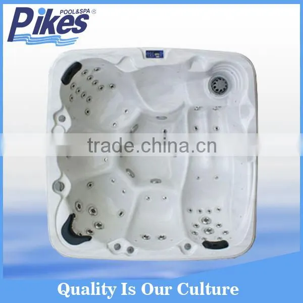 5 person Garden portable spa tub Balboa system clear acrylic bathtub foot bathtub