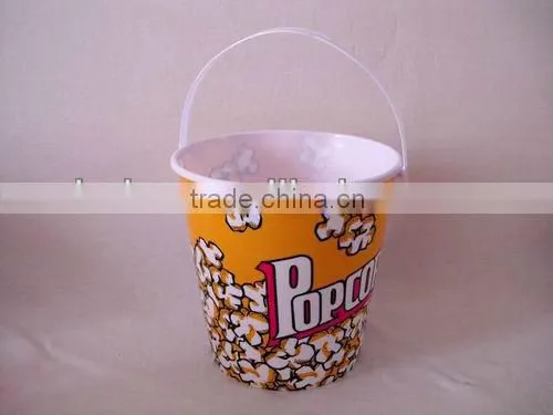 plastic popcorn cup with handle