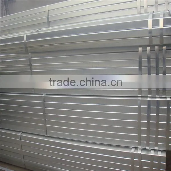 40X40 carbon steel hot dipped galvanized square pipe