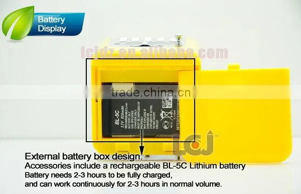 Multifunctional mini sound box mp3 player