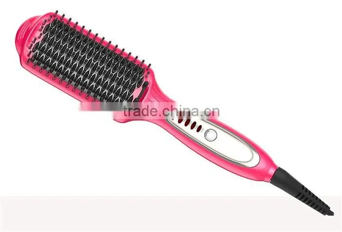 Modeling,Curly and straight hair fast the product straight comb