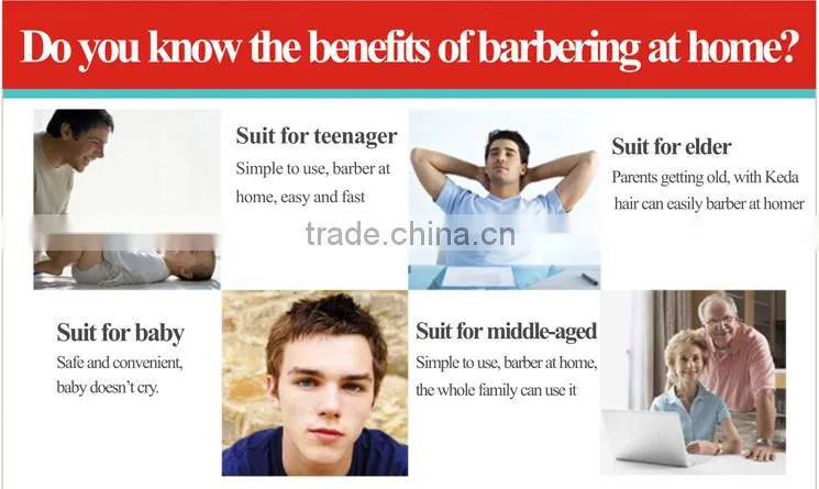Rechargeable Children Clipper Cutting Hair