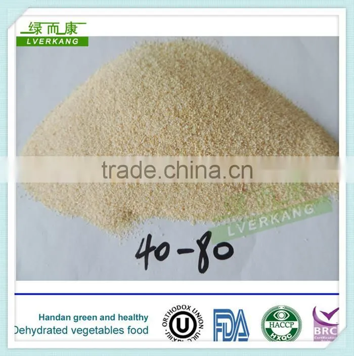 Milky white dried garlic baked powder, good garlic powders from Yongnian, China